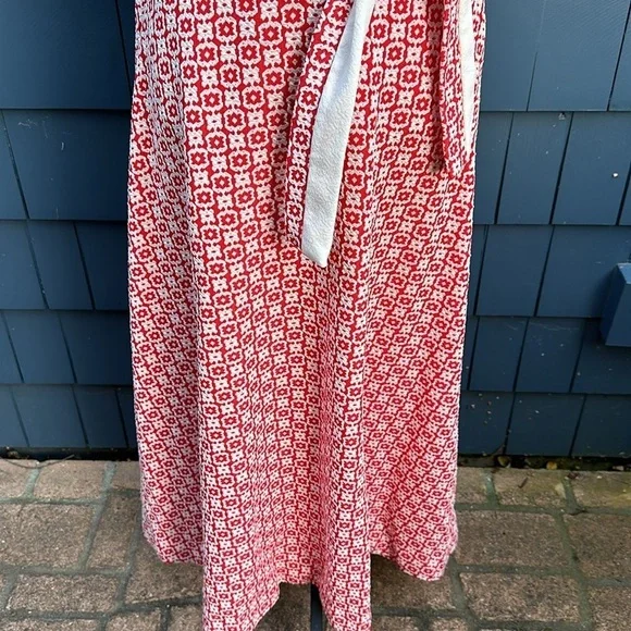 ❤️🤍❤️Vintage handmade dress with belt Palm Royale 60’s gem rare Brady Bunch - Picture 3 of 11